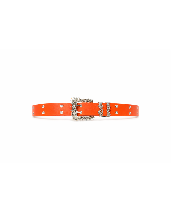 Burnt Orange Crown of Thorns Belt